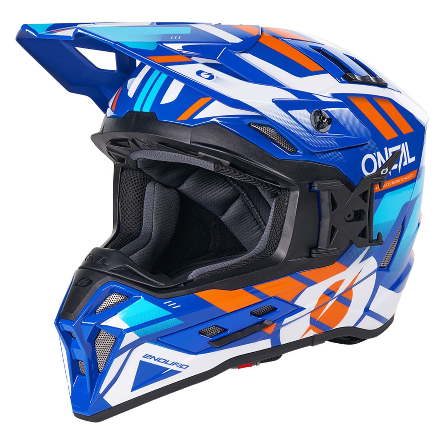 O'Neal 2026 EX-SRS Dust Blue Orange Helmet